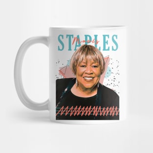 Mavis Staples Fan Art Retro Design // Vintage Mug